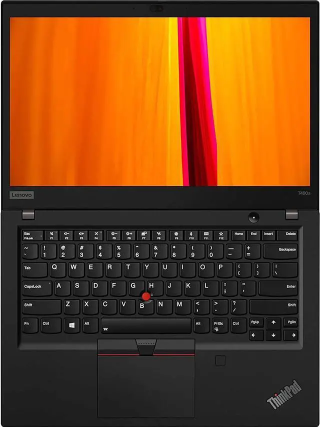 Alt view image 2 of 6 - Lenovo Laptop ThinkPad T490s Intel Core i7 8th Gen 8665U (1.90GHz) 8GB Memory 512 GB PCIe SSD Intel UHD Graphics 14.0" Windows 10 Pro 20NYS83800