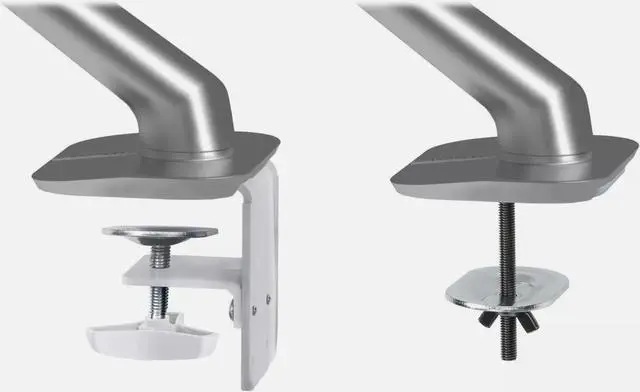 Alt view image 4 of 5 - Ergotron MX Mounting MX mini Desk Mount LCD Arm for Monitor - 24" Screen Support - 8 lb Load Capacity - Polished Aluminum - 45-436-026