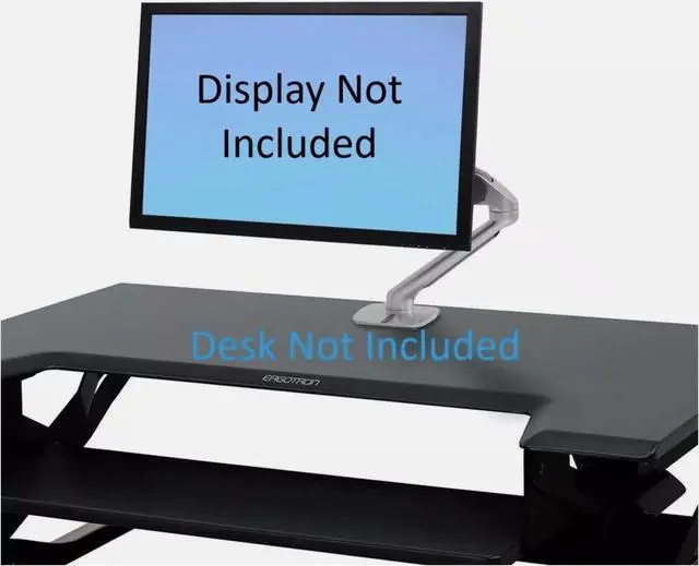 Alt view image 5 of 5 - Ergotron MX Mounting MX mini Desk Mount LCD Arm for Monitor - 24" Screen Support - 8 lb Load Capacity - Polished Aluminum - 45-436-026