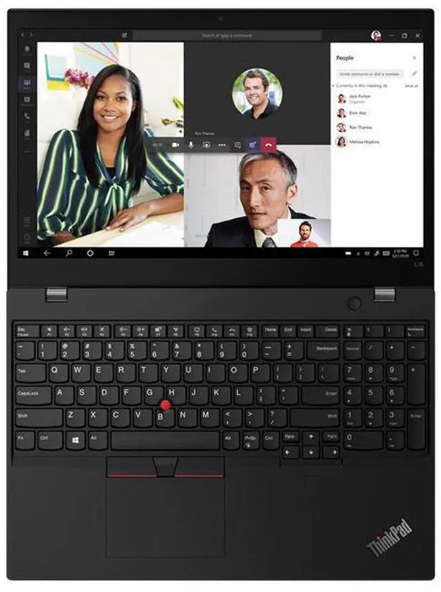 Alt view image 6 of 7 - Lenovo Grade A ThinkPad L15 Gen 2 15.6" Laptop - AMD Ryzen 5 5600U 6-Core Processor, 16 GB RAM, 256GB SSD, Webcam, Windows 11 Professional