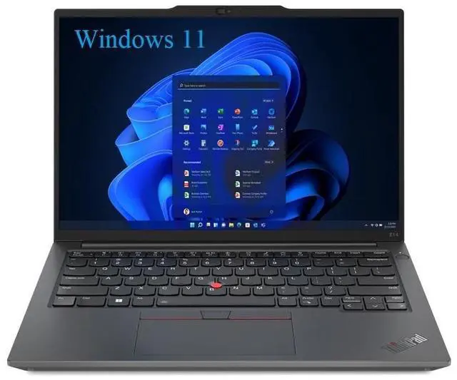 Alt view image 7 of 7 - Lenovo Grade A ThinkPad E14 Gen 6 Touchscreen Laptop (AMD Ryzen 3-7335U 4-Core, 16GB RAM, 256B PCIe SSD, AMD Radeon 660M, 14.0" WUXGA (1920 x 1200) IPS, WiFi 6 802.11AX, BT 5.1, Webcam, Win 11 Pro)