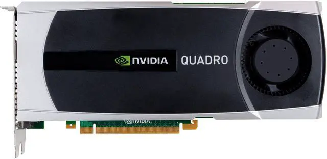 Alt view image 6 of 7 - NVIDIA Quadro 6000 VCQ6000-PB 6GB 384-bit GDDR5 PCI Express 2.0 x16 Workstation Video Card