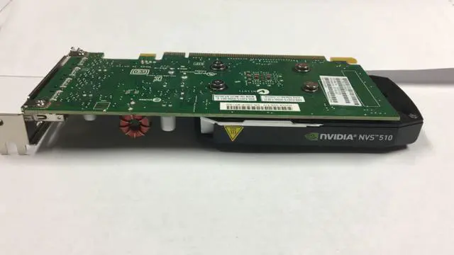 Alt view image 6 of 7 - nVidia Quadro NVS510 2GB / DDR3 / 4K, Quad monitor support / Video Graphics Card