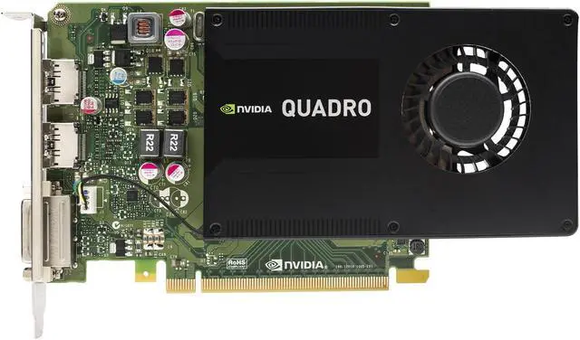 Alt view image 5 of 6 - Nvidia Quadro K2200 4GB Check 128-bit PCI Express 2.0 x16 Full Height Video Card