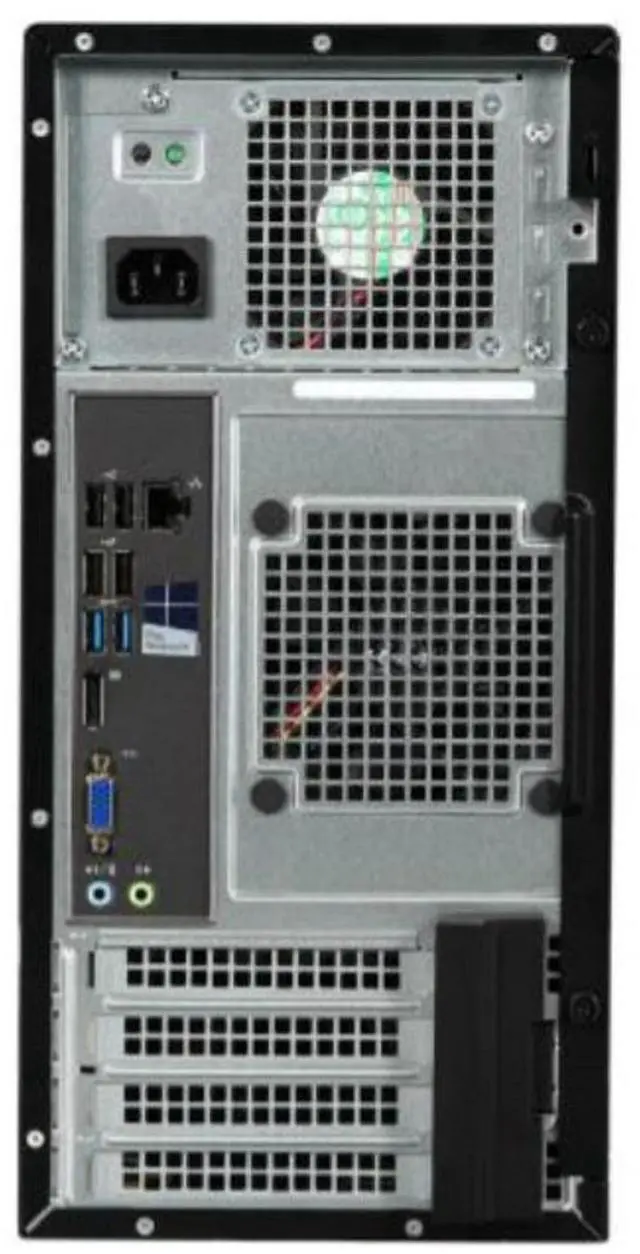 Alt view image 6 of 6 - Dell Optiplex 3020 Tower - Grade A - 4th Gen Intel i5-4570 3.2Ghz Quad Core, 8GB DDR3 RAM, 128GB SSD + 320GB HDD, DVD-RW, Windows 10 Professional, Keyboard/Mouse