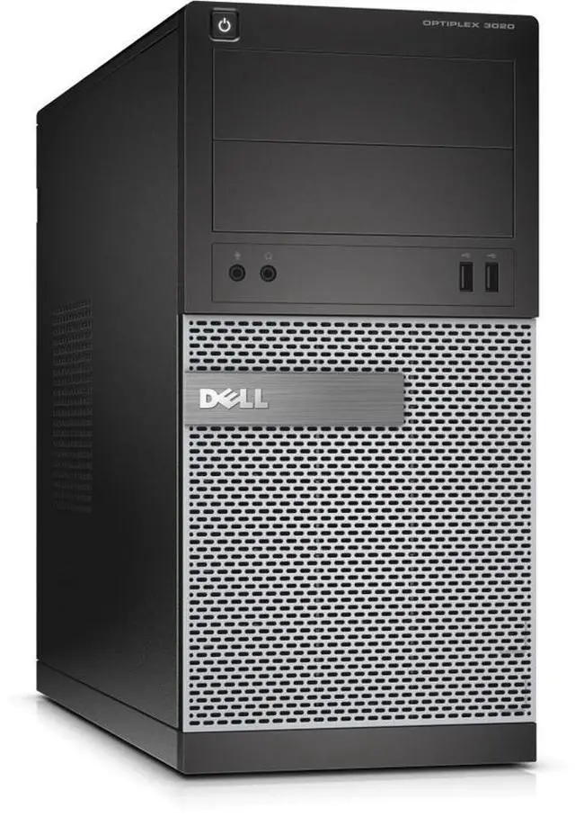 Alt view image 3 of 6 - Dell OptiPlex 7020 Tower PC - 4th Gen Intel Core i5-4570T 2.9GHz, 8GB Ram, NEW 240GB SSD + 320GB HDD, DVD-RW, Windows 10 Pro, Keyboard Mouse