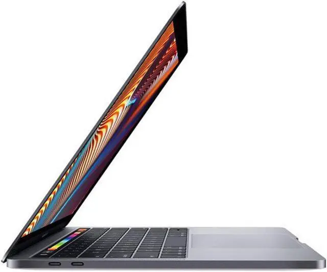 Alt view image 3 of 7 - Apple MacBook Pro "Core i7" 2.7 Touch Bar - 8th Gen Intel Core i7-8559U up to 4.50GHz, 16GB LPDDR3, 512GB SSD, 13.3" Retina True Tone Display - Space Gray A1989 MR9Q2LL/A BTO/CTO Mid-2018