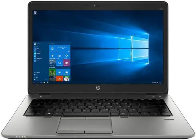 Alt view image 5 of 5 - HP EliteBook 840 G2 Business Laptop - 5th Gen Intel Core i5-5300U 2.30GHz (turbo up to 2.90GHz), 16 GB Memory, 256 GB SSD, WebCam, Intel HD Graphics 5500, 14.0", Windows 10 Pro 64-Bit - Grade A