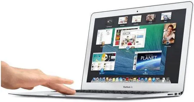 Alt view image 6 of 6 - Apple Macbook Air 13.3" - 5th Gen Intel Core i5-5250U 1.6GHz (up to 2.70GHz), 4GB Mem, 128GB SSD, 1440x900 Display, USB 3.0, "Thunderbolt" 2.0, MacOS MOJAVE - A1466 MJVE2LL/A (Early 2015) Grade B
