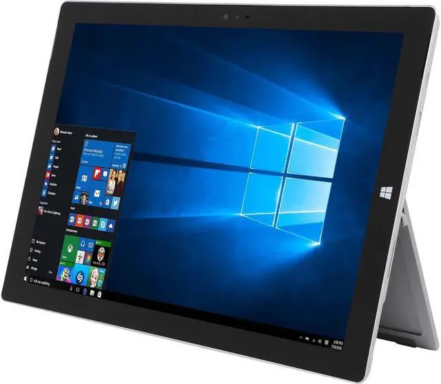 Alt view image 2 of 3 - Microsoft Surface 3 10.8 inch Tablet (Grade A) - Intel Atom x7-Z8700 (1.60 GHz), 4 GB Memory, 64 GB Storage, 10.8" FHD Touchscreen 1920 x 1280, Windows 10 Home, Keyboard & Charger Included