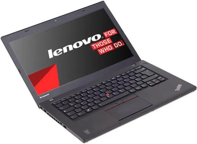 Alt view image 7 of 7 - Lenovo ThinkPad T450 Business Ultrabook Laptop - 5th Gen Intel Core I5-5200U (up to 2.70 GHz), 16 GB RAM, NEW 240 GB SSD, 14" HD (1366x768), Webcam, Windows 10 Pro 64-Bit