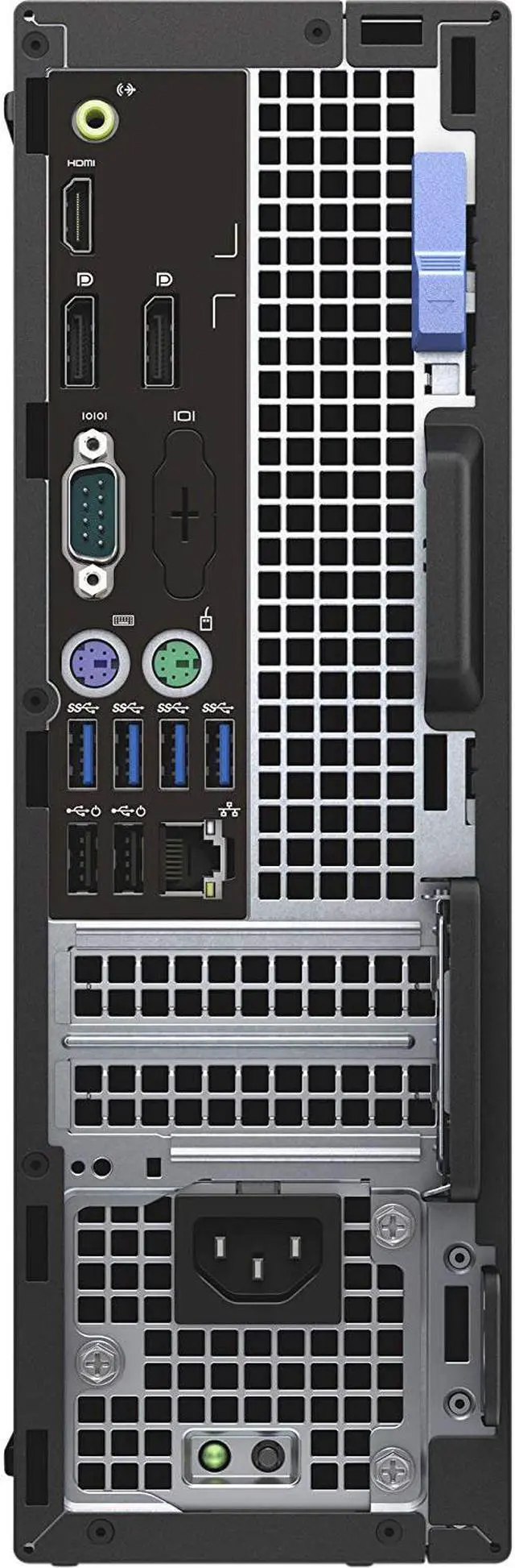 Alt view image 3 of 4 - Dell Optiplex 7040 SFF Business Computer - 6th gen Intel Core i5-6500 3.2GHz, 8GB DDR4 RAM, 240GB SSD, Display Port, HDMI, USB 3.0, Windows 10 Pro 64-Bit, Keyboard/Mouse