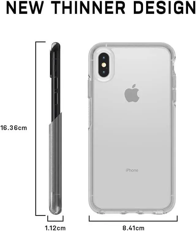 Alt view image 2 of 14 - OtterBox Symmetry Clear iPhone Xs Max - Stardust