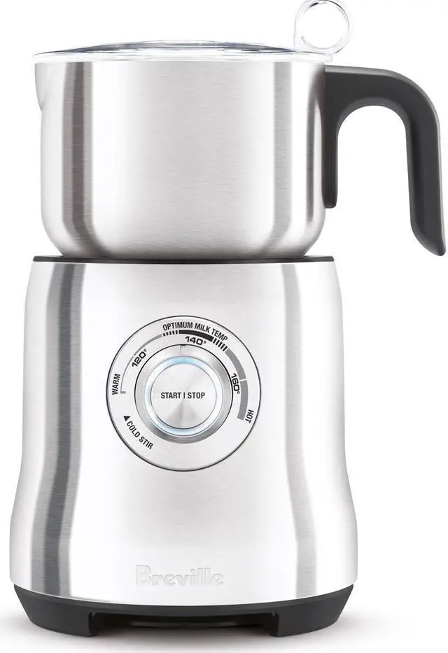 Alt view image 3 of 13 - Breville BMF600XL Cafe Milk Frother, 2, Stainless Steel
