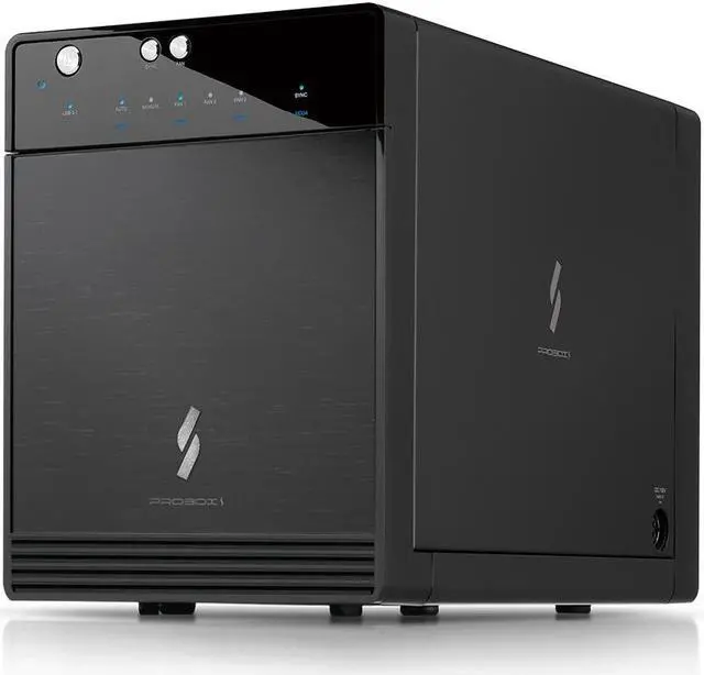 Main image of Mediasonic USB 3.2 4 Bay 3.5 SATA Hard Drive Enclosure USB 3.2 Gen 2 10Gbps Type C | USB-C (HF7-SU31C) Support 24TB HDD
