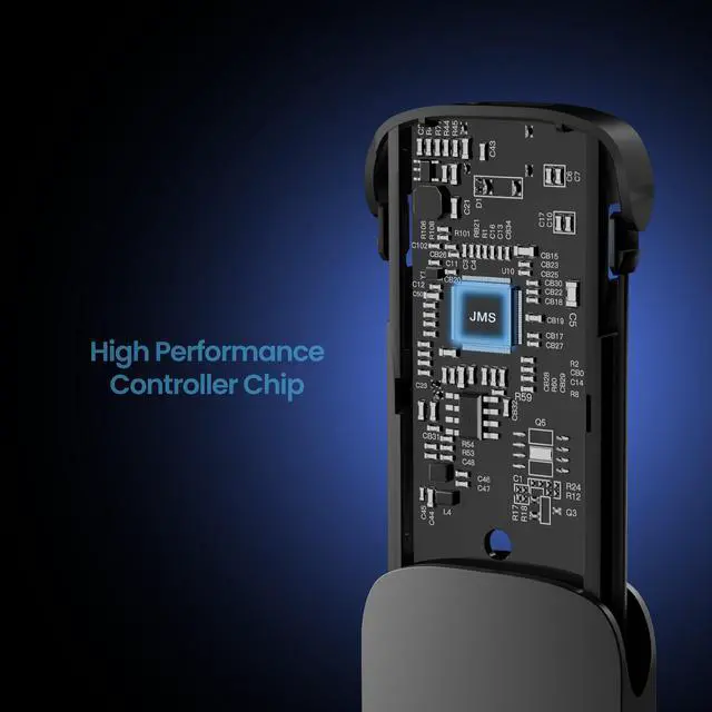 Alt view image 6 of 7 - Mediasonic Aluminum M.2 PCIe NVME SSD Enclosure to USB 3.2 Gen 2 10Gbps USB Type C | M-Key / B+M Key | Support UASP TRIM | 2230/2242/2260/2280 (Support up to 4TB)