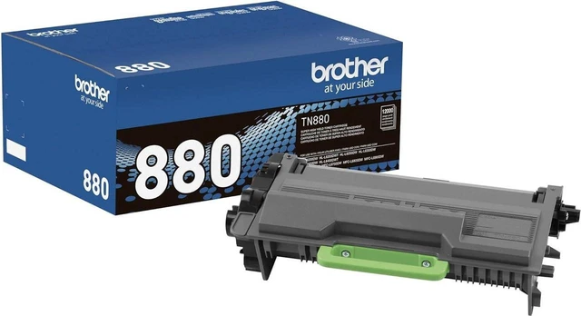 Main image of Brother TN-880 Black Extra-High Yield Toner Cartridge, TN-880BK Genuine TN880