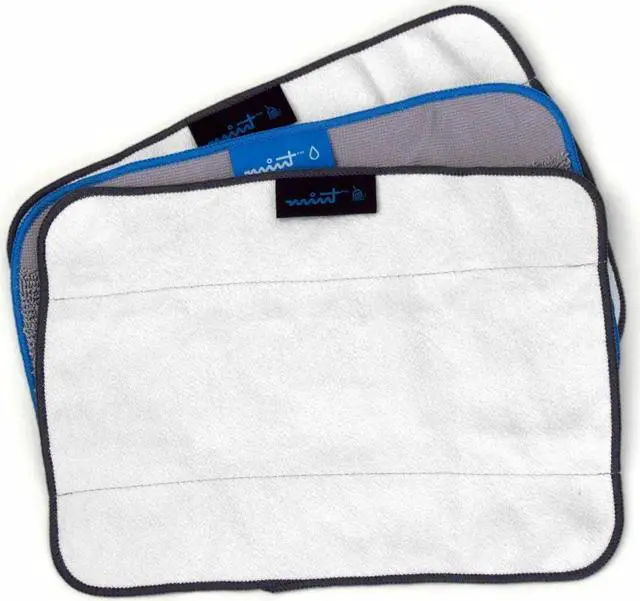 Main image of Mint Braava Irobot Microfiber Sweeping Mopping Cloths Pack of 3