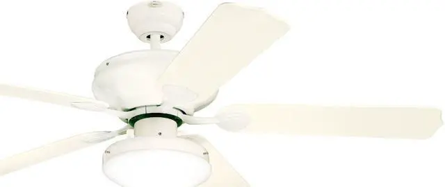 Main image of Westinghouse Indoor Outdoor White 52" Ceiling Fan with light fixture