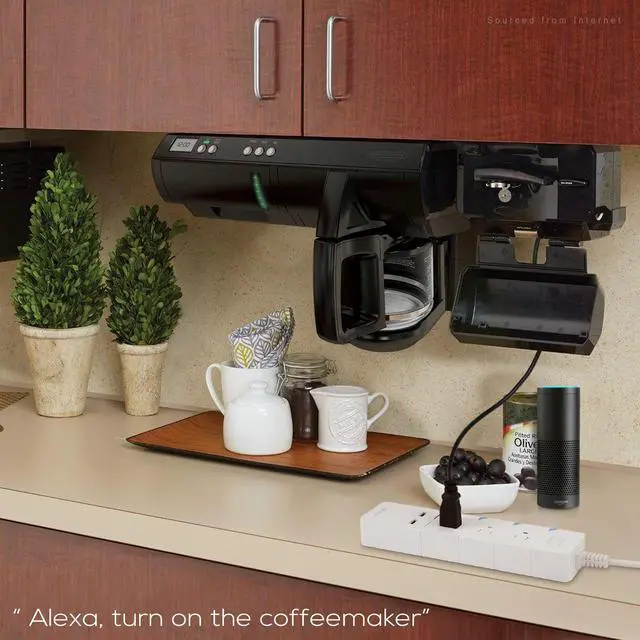 Alt view image 4 of 7 - LITEdge Smart Power Strip, Wi-Fi Accessible 3 AC Outlets 2 USB Ports, Distance Access, 5.6ft Cable Length, Control with App on Phone, Surge Protected, Compatible with Alexa