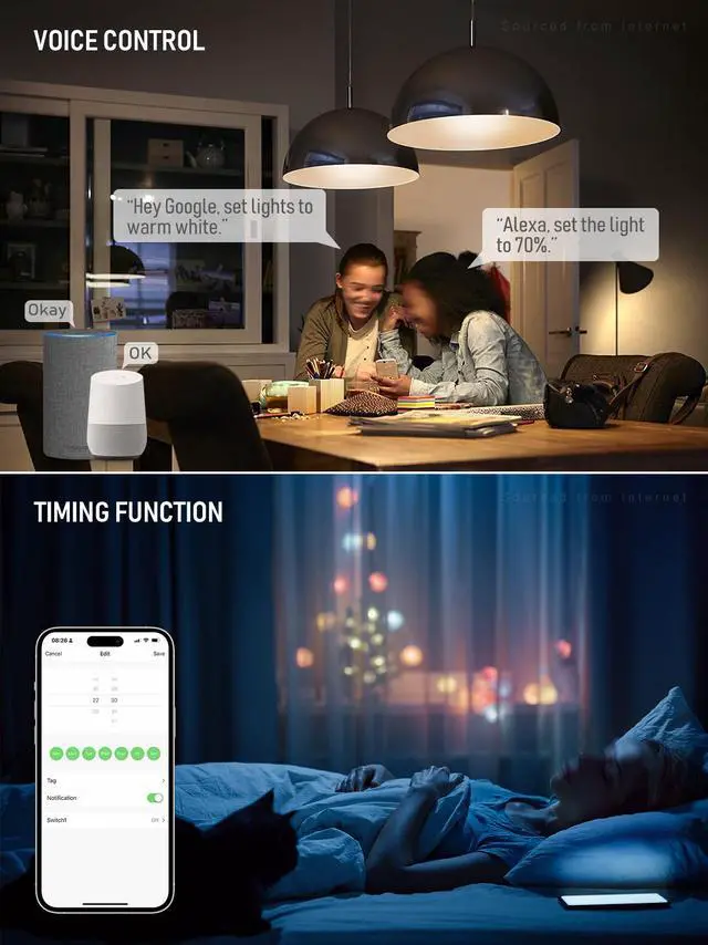 Alt view image 4 of 7 - TORCHSTAR Smart Dimmer Wall Switch, Works with Siri, Google Assistant, Remote& Voice Control, APP Control, No Hub Required, Single Pole or 3 Way , ETL listed