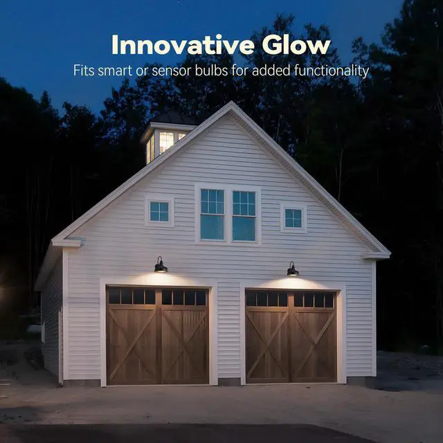 Alt view image 4 of 7 - 11 Inch Gooseneck Barn Light, Farmhouse Wall Sconce, E26 Base, Waterproof