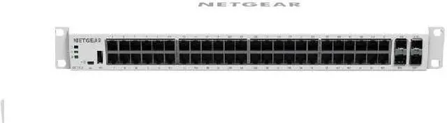 Alt view image 4 of 8 - NETGEAR 52-Port Gigabit Ethernet Insight Managed Smart Cloud Switch (GC752X) - with 2 x 1G SFP and 2 x 10G SFP+, Desktop/Rackmount