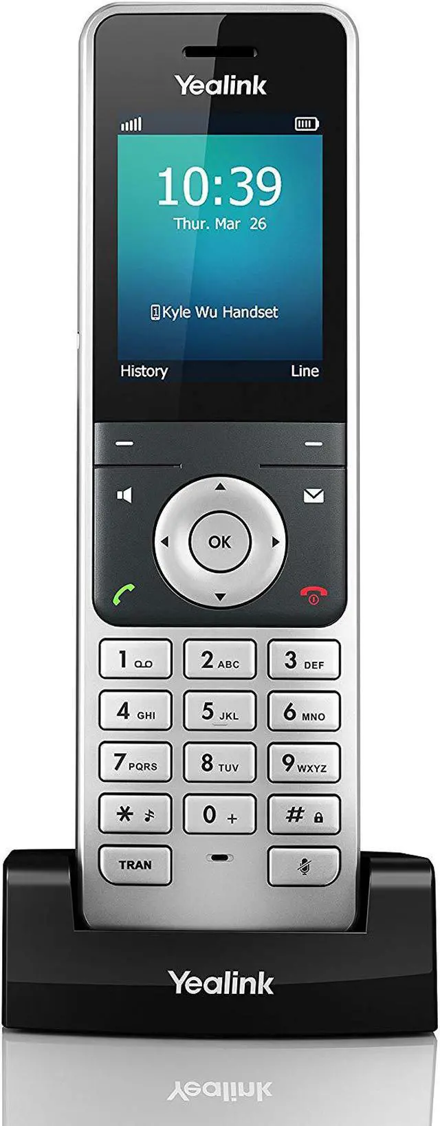 Alt view image 2 of 8 - DECT CORDLESS HANDSET