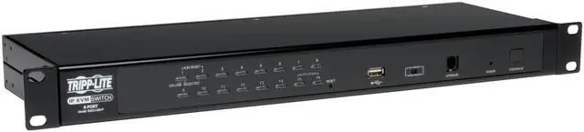 Alt view image 8 of 14 - Tripp Lite NetDirector 16-Port 1U Rack-Mount IP KVM Switch