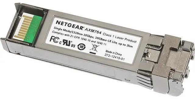 Alt view image 5 of 15 - Netgear ProSAFE 10 Gigabit Base-LR Lite SFP+ Single Mode Module