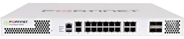 Alt view image 3 of 8 - Fortinet FortiGate 200E Network Security/Firewall Appliance