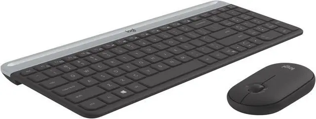 Alt view image 12 of 20 - Logitech MK470 Slim Wireless Combo 920009437