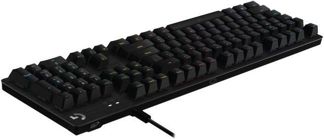 Alt view image 10 of 11 - Logitech G512 SE Lightsync RGB Mechanical Gaming Keyboard with USB Passthrough