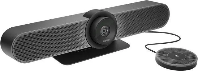 Alt view image 10 of 20 - Logitech MeetUp and Expansion Mic HD Video and Audio Conferencing System for Small Meeting Rooms - Black