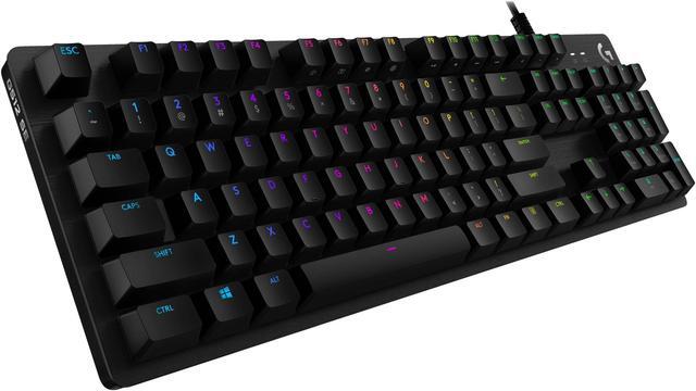 Alt view image 9 of 11 - Logitech G512 SE Lightsync RGB Mechanical Gaming Keyboard with USB Passthrough