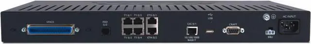 Alt view image 4 of 5 - Adtran - 4243924F1 - Adtran Total Access 924e VoIP Gateway - 3 x RJ-45 - 24 x FXS - USB - Gigabit Ethernet - 1U High