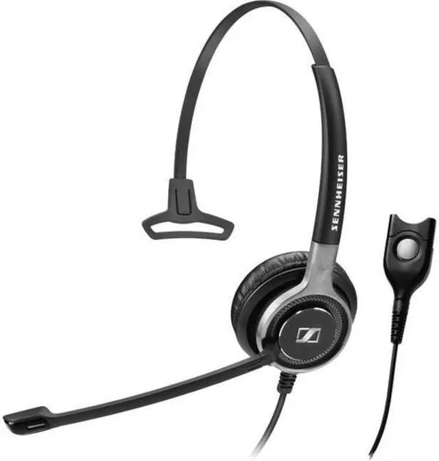 Alt view image 6 of 9 - Sennheiser Century SC 630 Premium Single-Sided Wired Headset (504556)