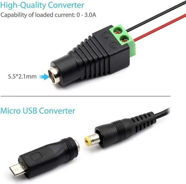 Alt view image 4 of 7 - 36W Universal 3V 4.5V 5V 6V 7.5V 9V 12V AC DC Adapter Power Supply for LCD LED Light Strip Router HUB Speaker Smart Phone TV Box 1A 1.5A 2A 2.5A 3A 3000mA Amp Max.
