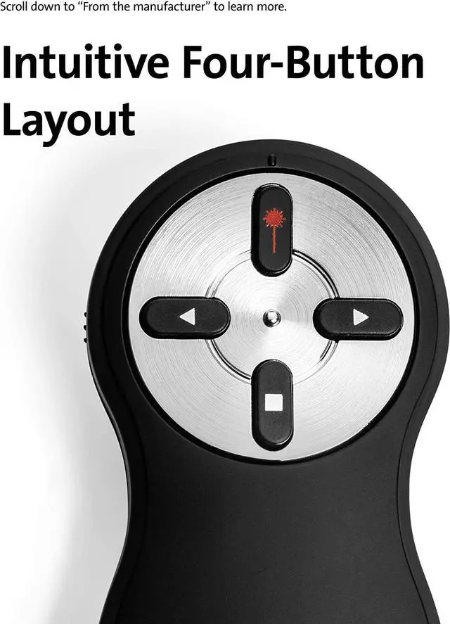 Alt view image 2 of 7 - Kensington Wireless Presenter with Red Laser Pointer - New Model (K33272WW)