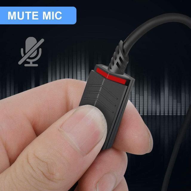 Alt view image 3 of 7 - MQDITH 2.0M Replacement Audio Cable Compatible with Astro A40 A40TR Gaming Headset, Inline Mute Wire and No Volume Control Cord (TPE Cord)