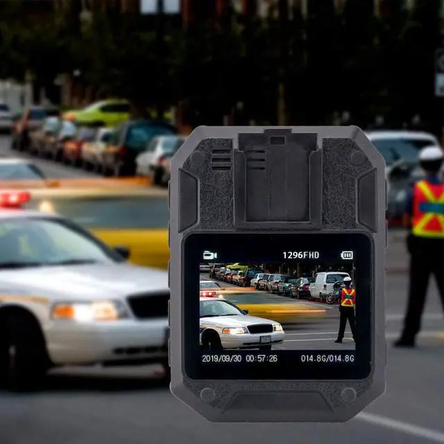 Alt view image 7 of 7 - Retevis RT77 Body Camera,Body Worn Camera with Audio and Video Recording,Night Vision,1296P,16GB,2650mAh Battery,Support Memory Expand,Bodycam for Police Filming Security Daily Record Law Enforcement