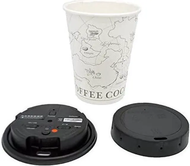 Main image of LawMate PV-CC10W 1080P Covert Coffee Cup Lid Camera DVR with WiFi with 32GB Micro SD Card