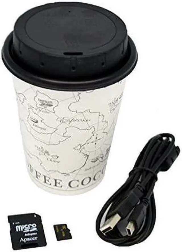 Alt view image 5 of 5 - LawMate PV-CC10W 1080P Covert Coffee Cup Lid Camera DVR with WiFi with 32GB Micro SD Card