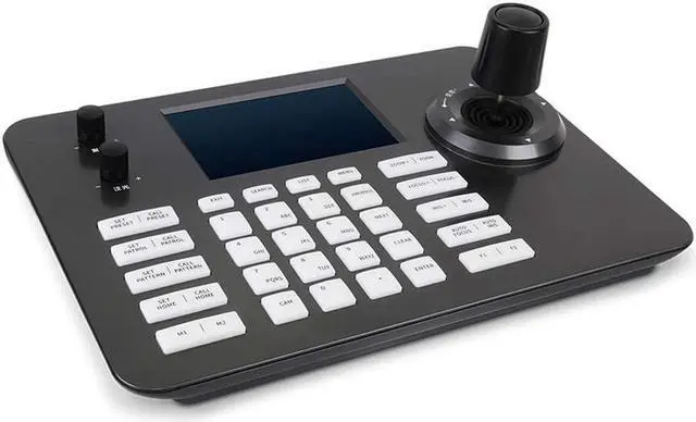 Main image of PTZ Controller Camera Controller POE Network 4D Joystick Decoding Keyboard Indoor with 5 Inch LCD Screen, 480p
