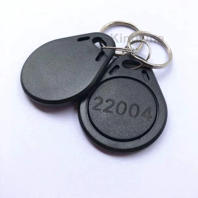Alt view image 3 of 4 - 100pcs 26 bit Keyfobs Proximity Fob Works with Prox Key ISOProx 1346 1386 1326 H10301 Format Readers. Works with The vast Majority of Access Control Systems (Black)