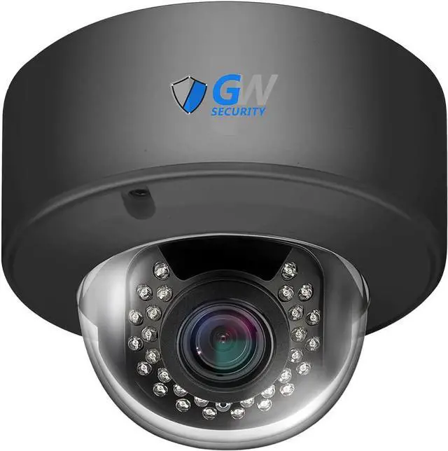 Main image of GW Security 5MP H.265 Super HD 2592 x 1920P Network PoE Weatherproof Security IP Dome Camera with 2.8-12mm Motorized Zoom Lens (VD5075MIP)