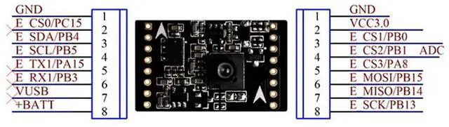 Alt view image 4 of 4 - PMW3901 Optical Flow Sensor+ VL53l0X Distance Sensor Fixed Point Laser Ranging Optical Tracking Sensor Minifly Four Axis 2M/4M (2M)