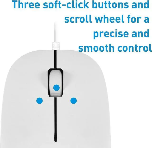 Alt view image 5 of 7 - Macally Wired Computer Mouse and an Ergonomic Laptop Stand, Relieve Pressure Off Your Body