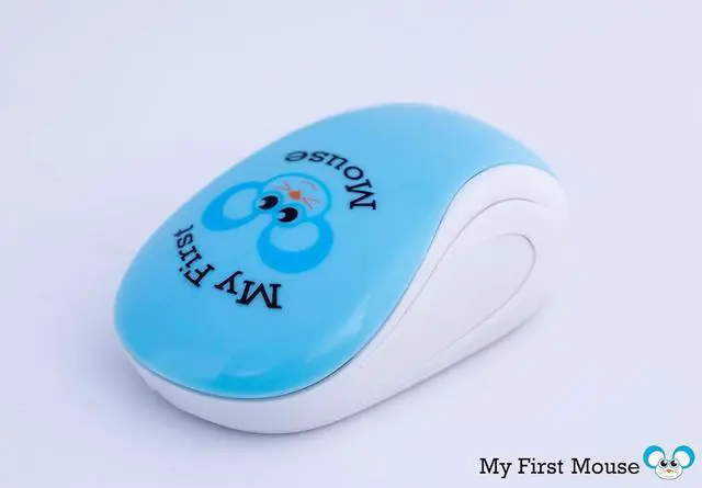 Alt view image 2 of 7 - My First Wireless Mouse - Single Click, One Button, Designed for Small Hands and Early Learners. Perfect for Educational Computer Games