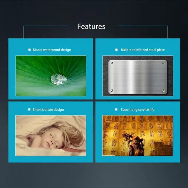 Alt view image 3 of 7 - Keyboard Mouse Combo, 2.4 Ghz Cordless Silent Key Mouse Set, Ultra Thin Full Sized Ergonomic Keyboards with LED Indicator, Auto Sleep for (Gold)